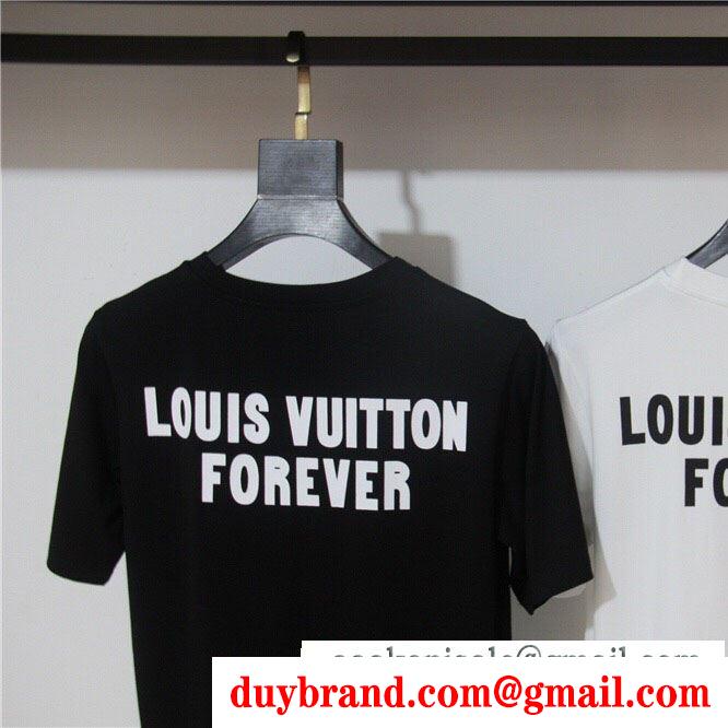 おしゃれに着こなせる louis vuitton tシャツ/半袖 2色可選 2019年用 お気に入りの上品 ルイ ヴィトン