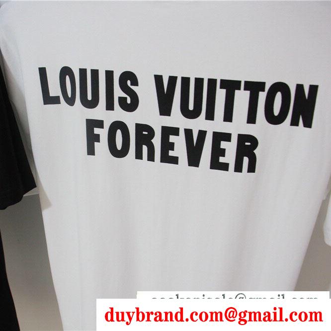 おしゃれに着こなせる louis vuitton tシャツ/半袖 2色可選 2019年用 お気に入りの上品 ルイ ヴィトン