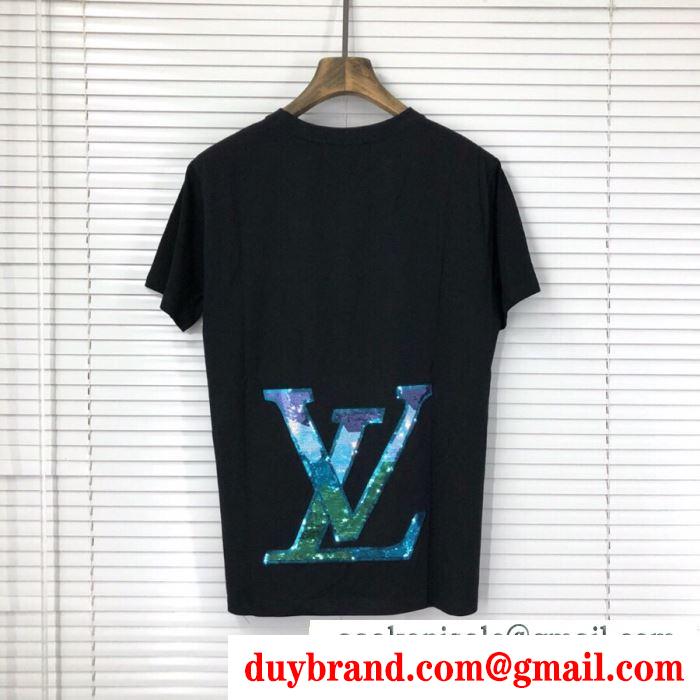 2019春夏の必須アイテム tシャツ/半袖 2色可選 ルイ ヴィトントレン louis vuitton オシャレスタイルは今季も