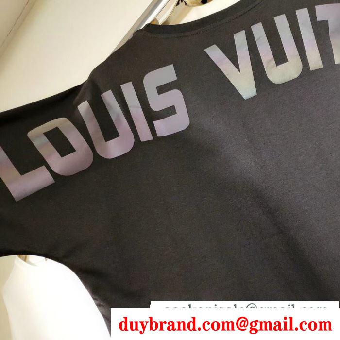 LOUIS vuitton トレンドアイテムとして継続 tシャツ/半袖 2色可選 ルイ ヴィトン2019年春夏シーズンの人気