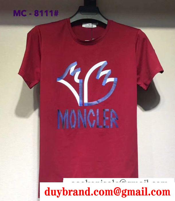 期間限定、お得に買うべき moncler シンプルなデザイン 4色可選 tシャツ/半袖 2019春夏人気トレンドアイテム モンクレール