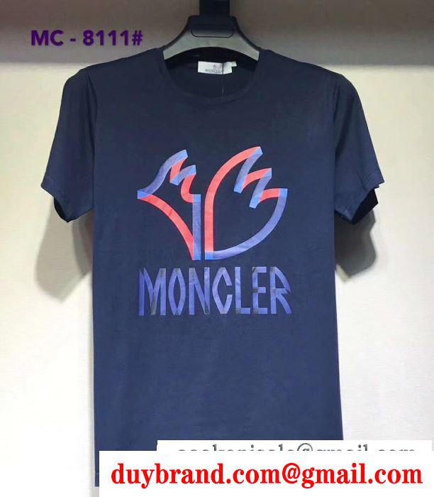 期間限定、お得に買うべき moncler シンプルなデザイン 4色可選 tシャツ/半袖 2019春夏人気トレンドアイテム モンクレール