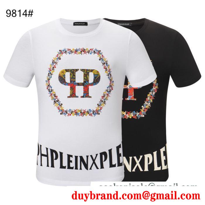 2019年春夏コレクションに見る philipp plein フィリッププレイン tシャツ/半袖 2色可選