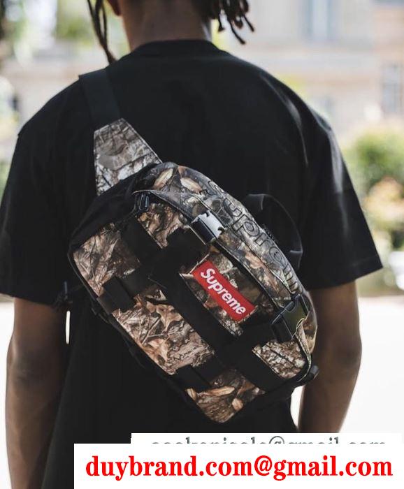 おしゃれに秋冬もフィット 4色可選 ボディバッグ supreme 19fw waistbagshoulderbag おすすめする注目トレンド