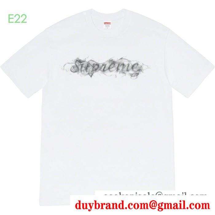 じわじわと人気上昇中!2色可選 2019秋に注目したい tシャツ/半袖 supreme 19fw smoke tee さわやかに新品おすすめ