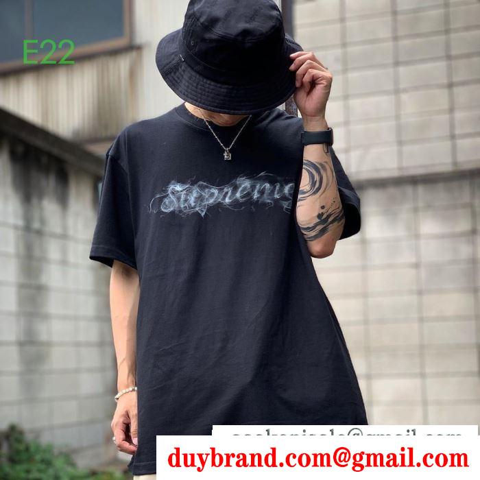 じわじわと人気上昇中!2色可選 2019秋に注目したい tシャツ/半袖 supreme 19fw smoke tee さわやかに新品おすすめ