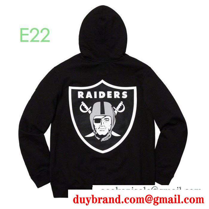 Supreme nfl x raiders x &x27;47 この秋の主役となった hooded sweatshirt 2色可選 パーカー 2019新発売大歓迎秋冬新名品