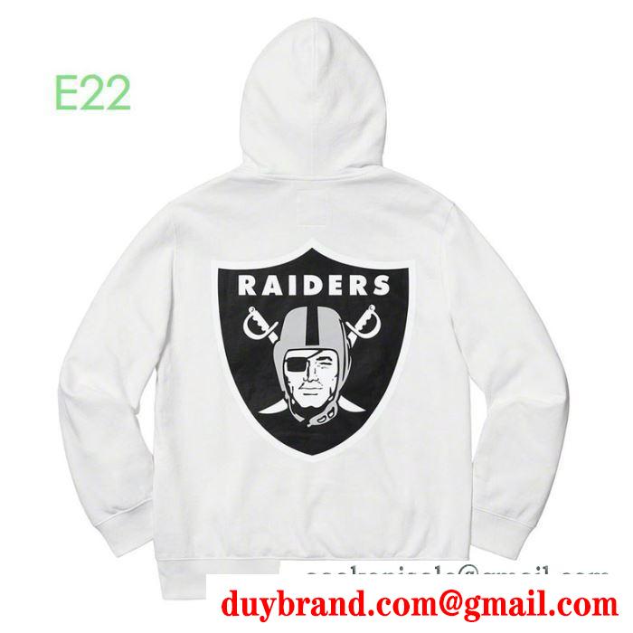 Supreme nfl x raiders x &x27;47 この秋の主役となった hooded sweatshirt 2色可選 パーカー 2019新発売大歓迎秋冬新名品