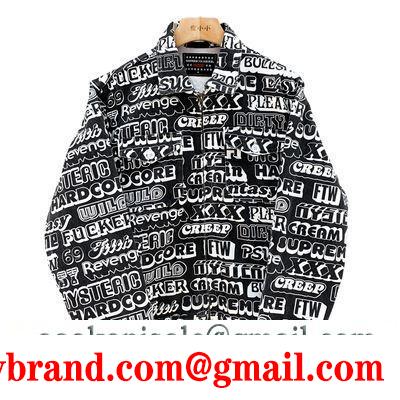 ブルゾン 気になる2019年秋のファッション supreme x hysteric glamour textwork jacket 冬のマストアイテム 2色可選