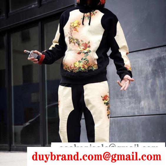 今シーズンもトレンド感溢れたコーデ supreme x jean paul gaultier floral print hooded sweatshirt 2色可選 パーカー