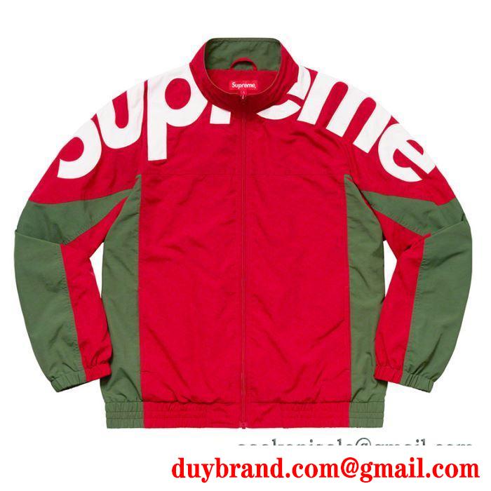 2019秋冬新作の相棒を大公開 ブルゾンsupreme shoulder logo track jacket 落ち着いた秋冬ファッションを楽しむ 3色可選