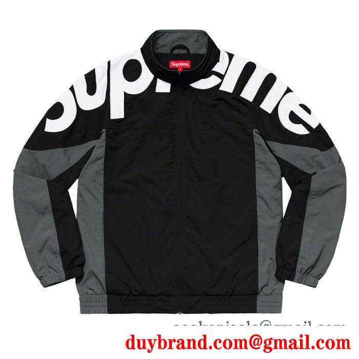 2019秋冬新作の相棒を大公開 ブルゾンsupreme shoulder logo track jacket 落ち着いた秋冬ファッションを楽しむ 3色可選