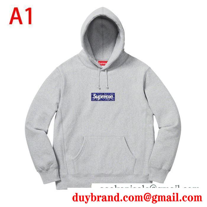 この春夏大注目 多色可選 パーカー supreme bandana box logo hooded sweatshirt 2020年春夏コレクション