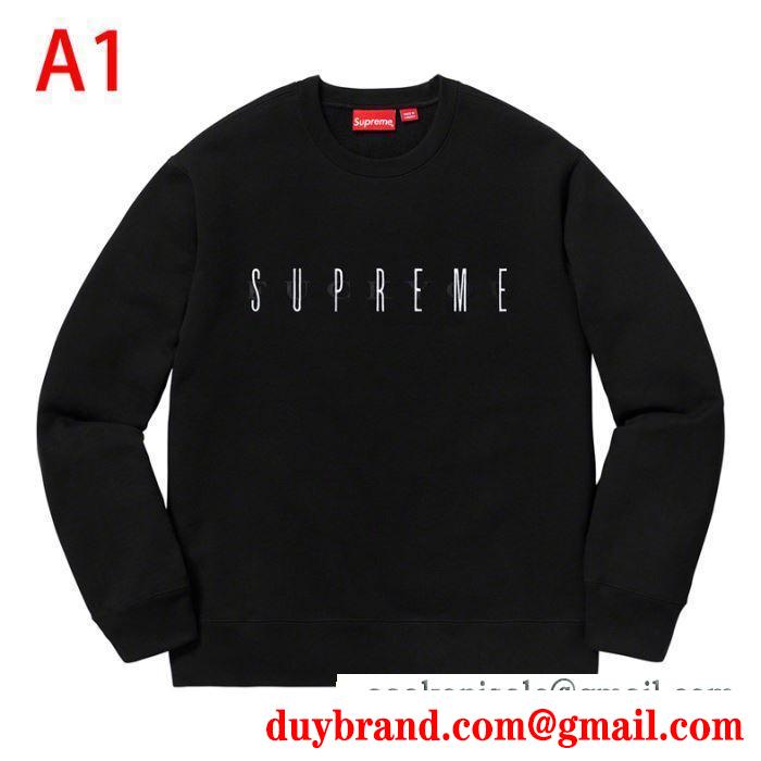 20SSトレンド supreme 19fw fuck you crewneck 多色可選 プルオーバーパーカーこなれ感のあるコーデに