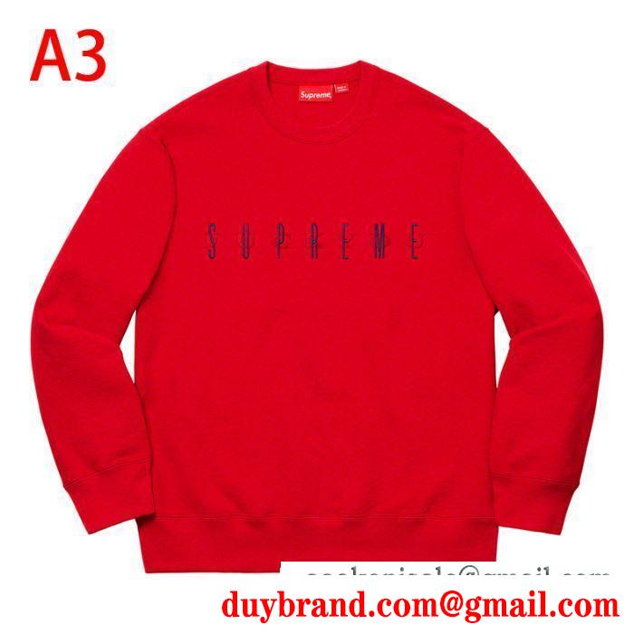 20SSトレンド supreme 19fw fuck you crewneck 多色可選 プルオーバーパーカーこなれ感のあるコーデに