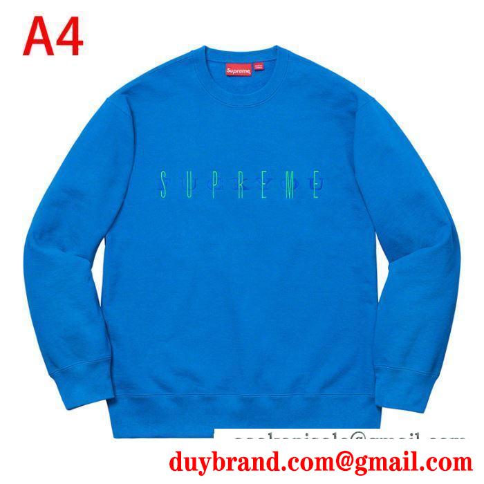 20SSトレンド supreme 19fw fuck you crewneck 多色可選 プルオーバーパーカーこなれ感のあるコーデに