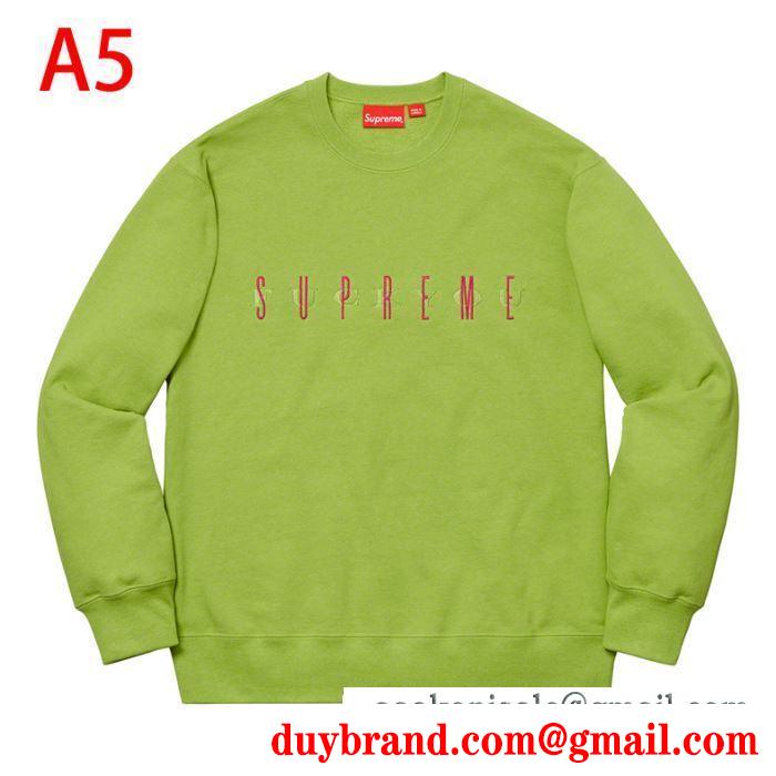 20SSトレンド supreme 19fw fuck you crewneck 多色可選 プルオーバーパーカーこなれ感のあるコーデに