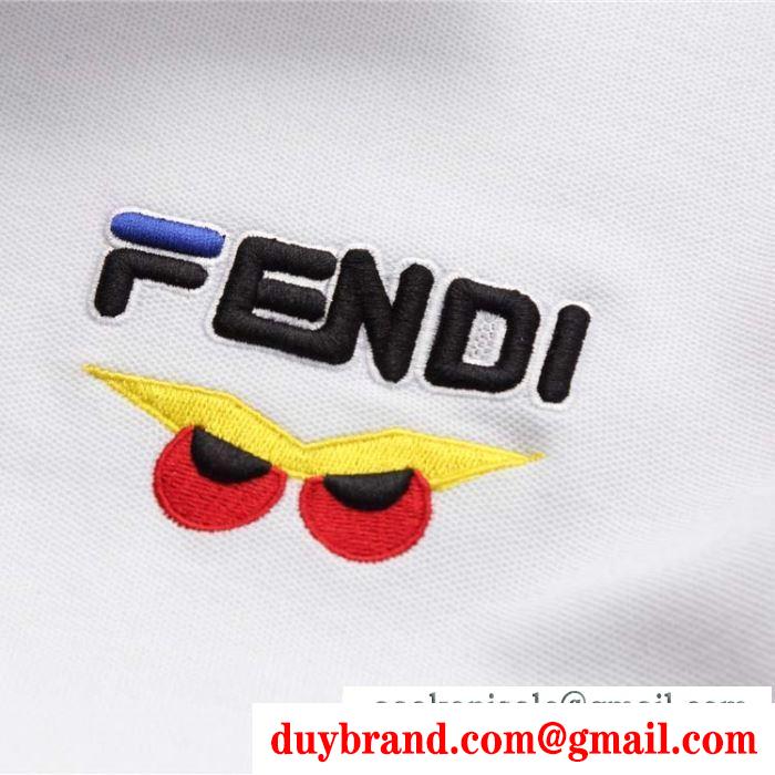 フェンディ 多色可選 春夏にも楽しむすアイルに FENDI これからの季節に大活躍 半袖Tシャツ