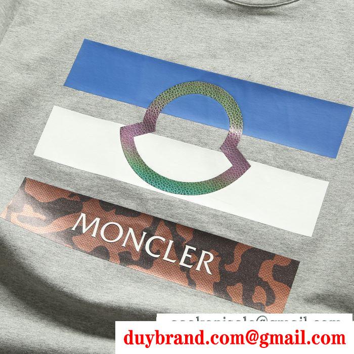 大胆なトレンド感を楽しむ  多色可選 半袖Tシャツ 春夏の上品コーデモンクレール MONCLER 大人らしさをアピール