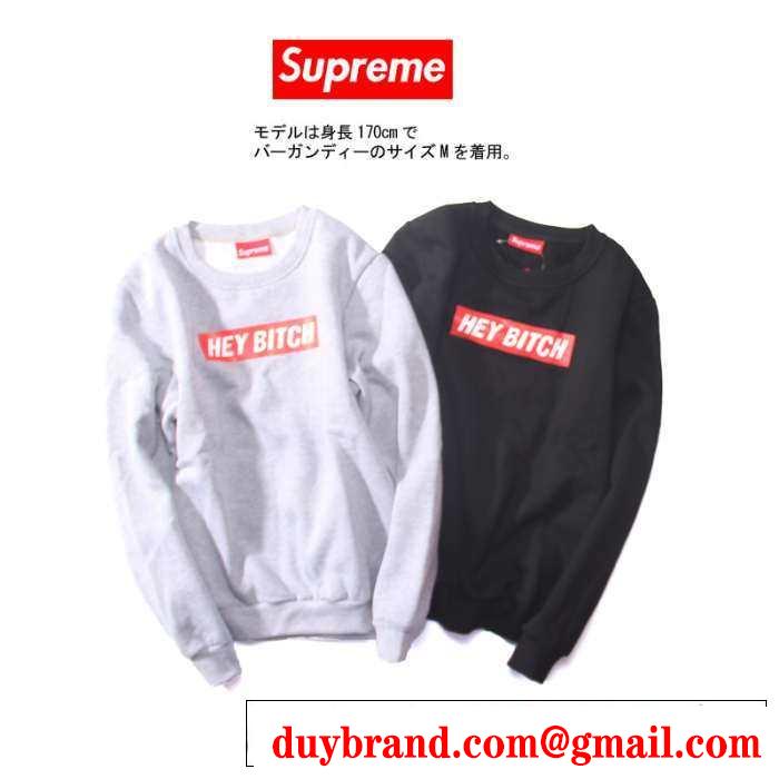 軽量で着回しの効く　supreme シュプリーム 大人気 プルオーバーパーカー 2色可選