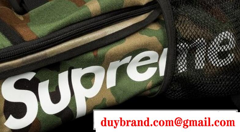 大容量　【SUPREME】14SS Logo Backpack 収納ポケットも充実した　ロゴバックパック　リュック.