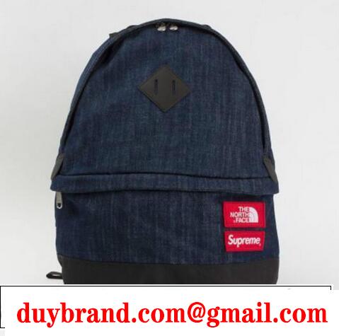 存在感のあるSupreme シュプリーム 15SS The North Face Denim Day Pack ノースフェイスデイムデイパック インディゴ 大容量のあるバッグ.