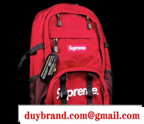 大評価　Supreme シュプリーム  Denier Cordura Backpack デニールコーデュラ　デザイン性の美しさバックパック.