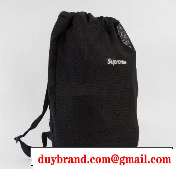 大容量あるアイテム　Supreme シュプリーム 15SS Mesh Backpack 機能的に　メッシュバックパック  .