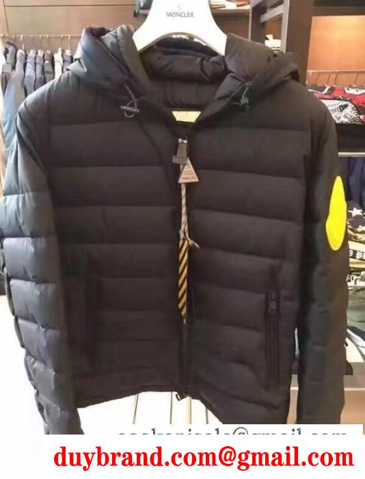 人気商品オフホワイトモンクレールコラボダウンジャケット moncler off-white dinard ブラック