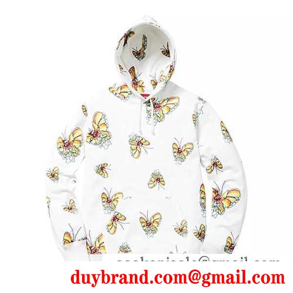 Supreme 16ss gonz butterfly hooded sweatshirt パーカー 男女兼用