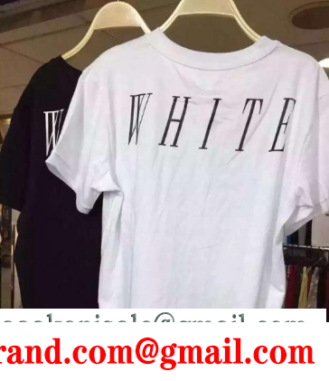 春夏新作 off-white オフホワイト メンズ 半袖 tシャツ ２色可選