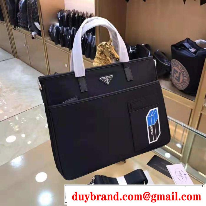 海外先行発売！プラダ秋冬大活躍  PRADA  18ＳＳ美品手持ち&ショルダー掛け今季新作登場