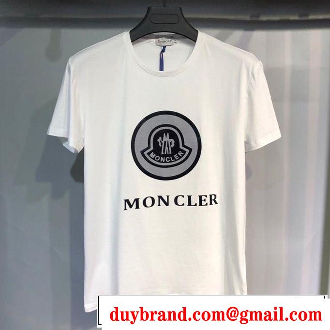 今季流行りの人気新作 【2019春夏】最新コレクション MONCLER モンクレール 半袖Tシャツ 2色可選