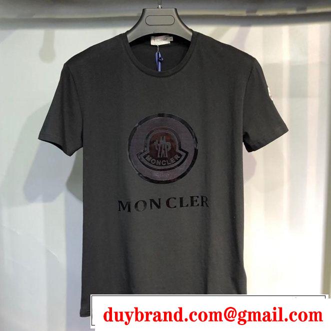 今季流行りの人気新作 【2019春夏】最新コレクション MONCLER モンクレール 半袖Tシャツ 2色可選