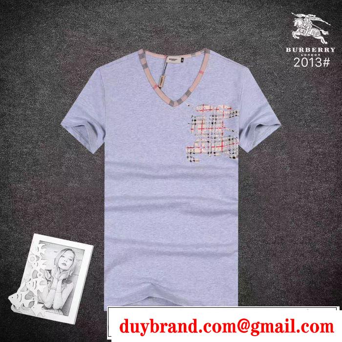 BURBERRY バーバリー  半袖Tシャツ 3色可選 今年春夏ファション流行り 2019SSのトレンド商品