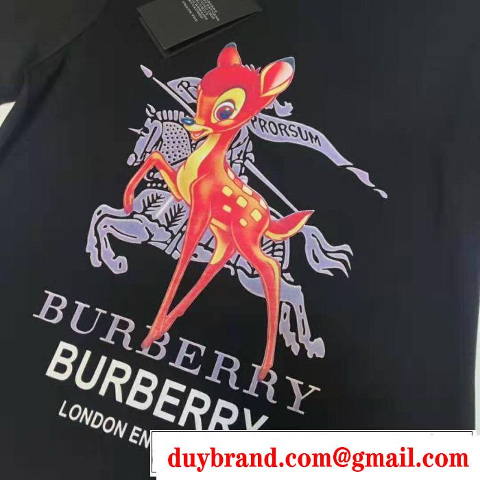 BURBERRY バーバリー 半袖Tシャツ 2色可選 2019SSのトレンド商品 夏おすすめ人気ブランドアイテム