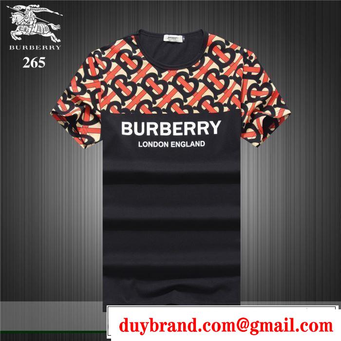 BURBERRY Tシャツ/ティーシャツ 2色可選 【2019春夏】最新コレクション 爽やかさ バーバリー