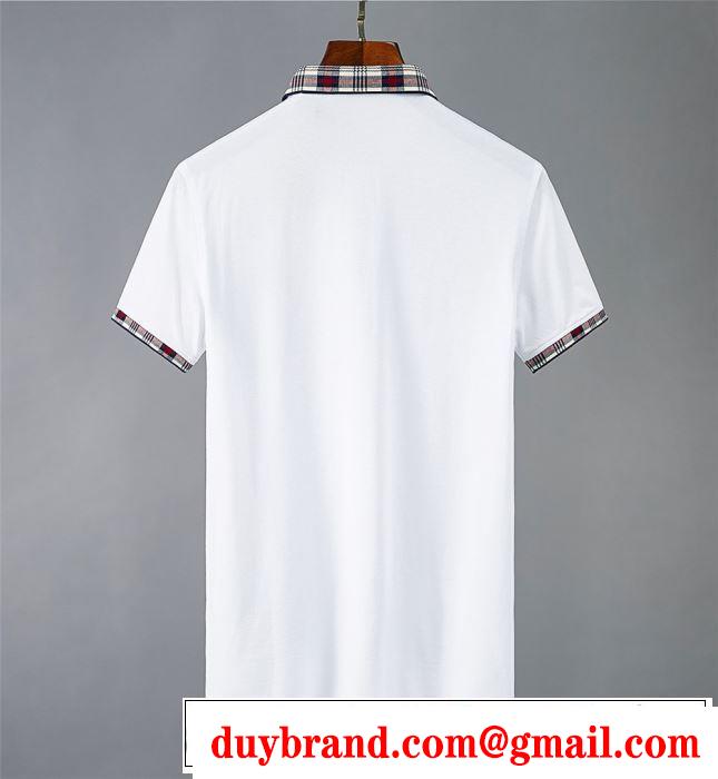 バーバリー BURBERRY Tシャツ/ティーシャツ 3色可選 2019夏色っぽさ カジュアルファッションを楽しもう