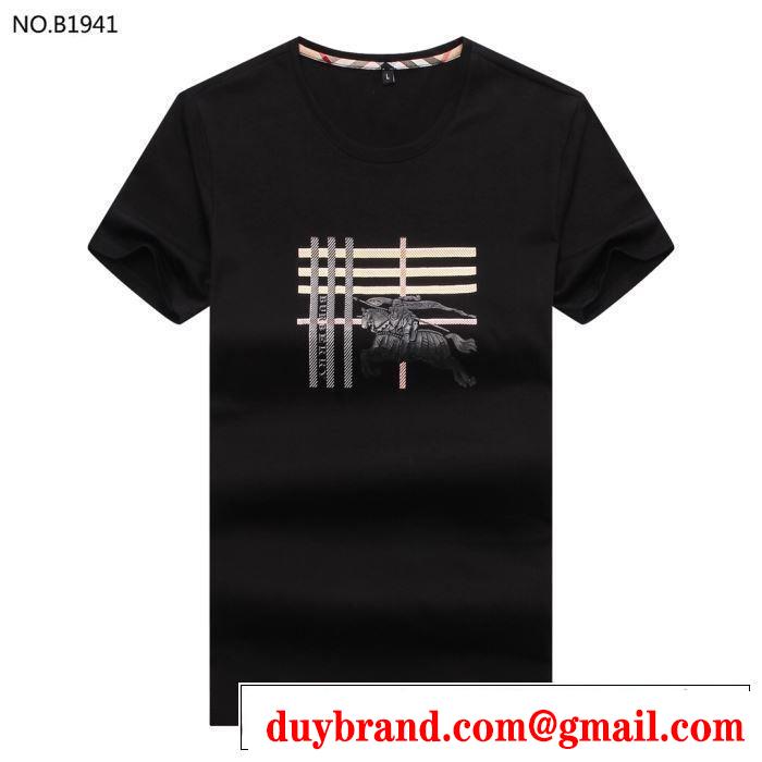 BURBERRY Tシャツ/ティーシャツ 3色可選 【2019年】夏のファッション 涼しげに演出 バーバリー