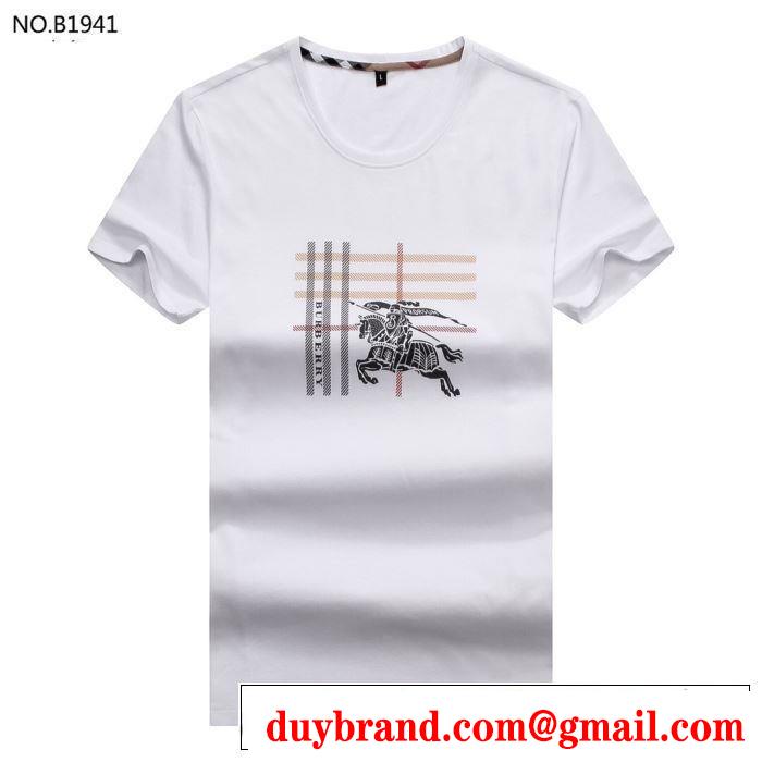 BURBERRY Tシャツ/ティーシャツ 3色可選 【2019年】夏のファッション 涼しげに演出 バーバリー