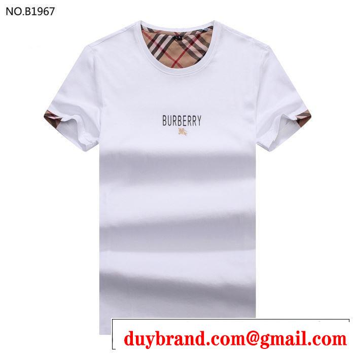 Tシャツ/ティーシャツ 3色可選 2019SSのトレンド商品 春夏らしい華やか バーバリー BURBERRY