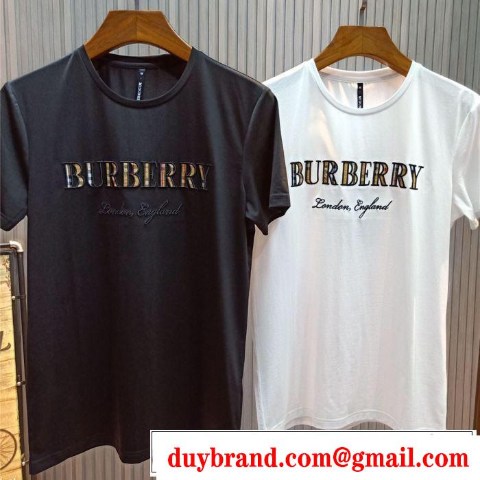 2019春夏のトレンド新商品 今年もトレンド バーバリー BURBERRY Tシャツ/ティーシャツ 2色可選