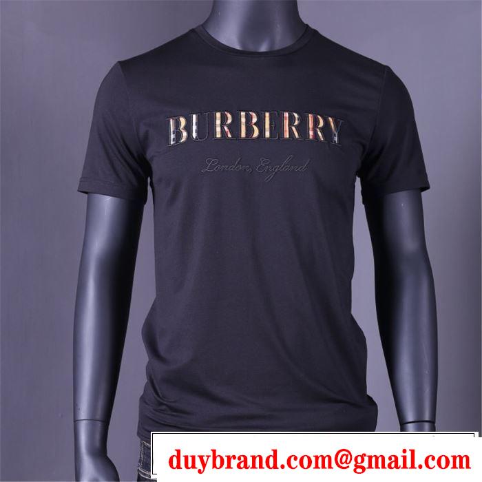 2019春夏のトレンド新商品 今年もトレンド バーバリー BURBERRY Tシャツ/ティーシャツ 2色可選