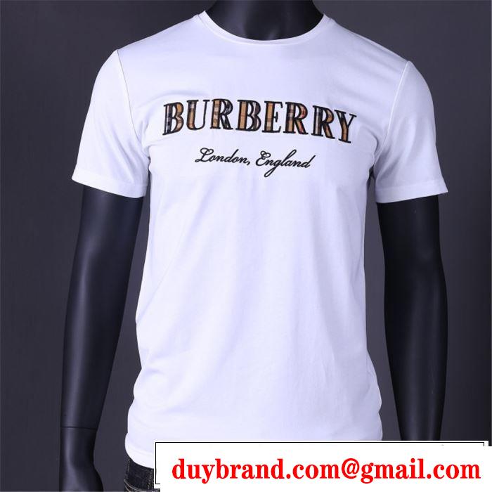 2019春夏のトレンド新商品 今年もトレンド バーバリー BURBERRY Tシャツ/ティーシャツ 2色可選