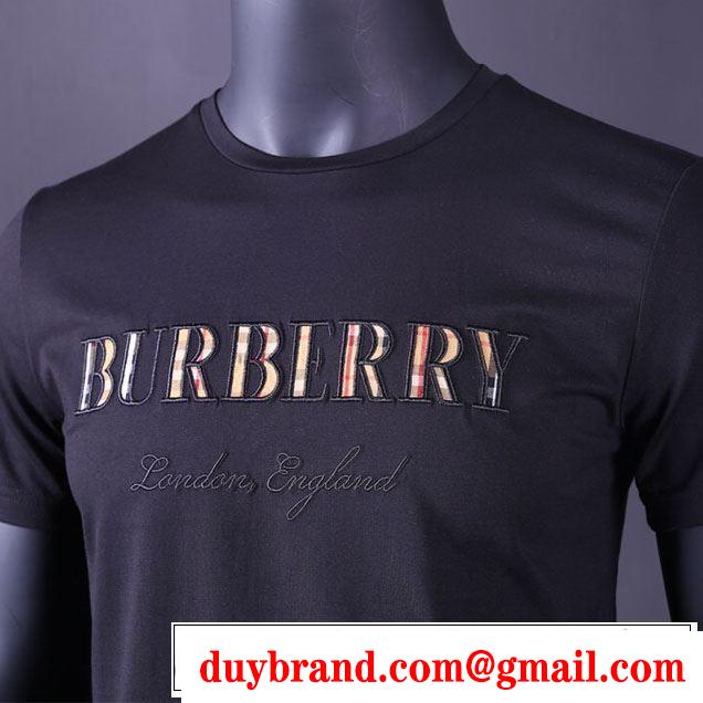 2019春夏のトレンド新商品 今年もトレンド バーバリー BURBERRY Tシャツ/ティーシャツ 2色可選