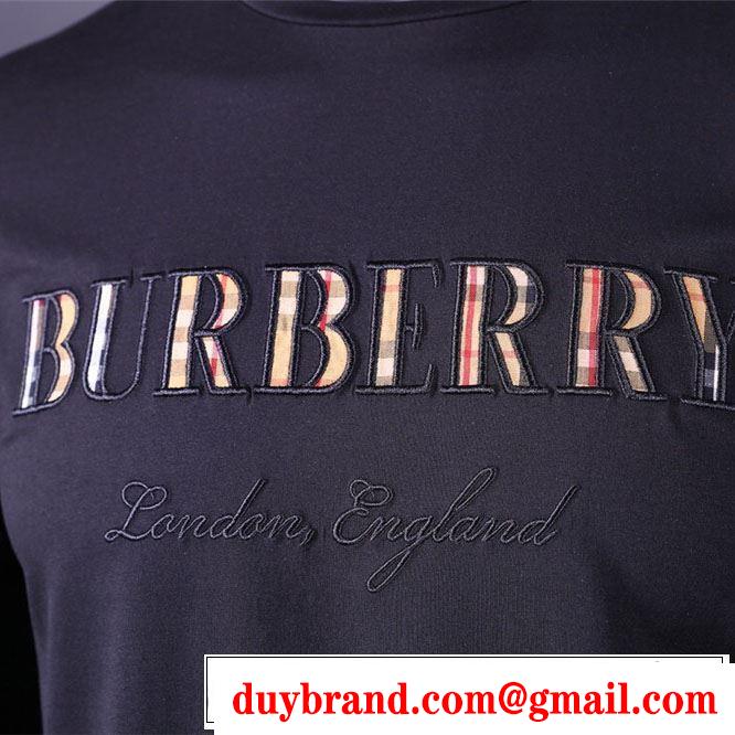 2019春夏のトレンド新商品 今年もトレンド バーバリー BURBERRY Tシャツ/ティーシャツ 2色可選