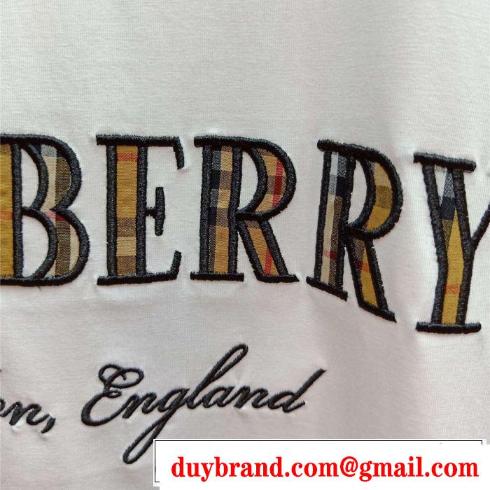 2019春夏のトレンド新商品 今年もトレンド バーバリー BURBERRY Tシャツ/ティーシャツ 2色可選