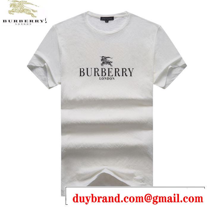 バーバリー BURBERRY Tシャツ/ティーシャツ 2色可選 2019夏色っぽさ この夏は注目新作