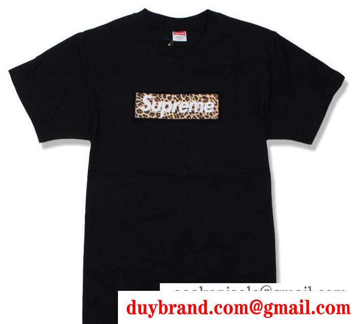 お買い得人気セール supreme シュプリーム tシャツ コピー ボックスロゴ 黒と白2色 メンズ半袖tシャツ