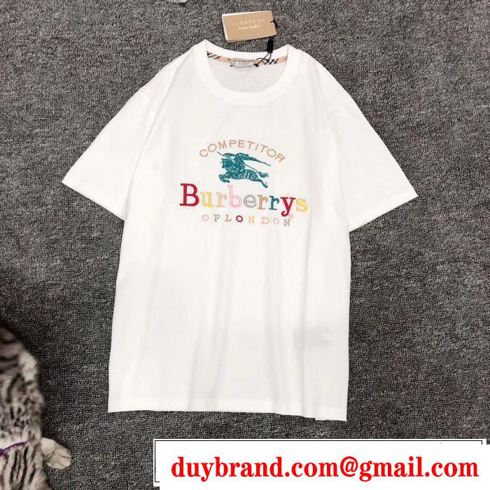 最もクラシックなタイプ バーバリー BURBERRY 2色可選 2019春夏の大注目トレンド Tシャツ/半袖